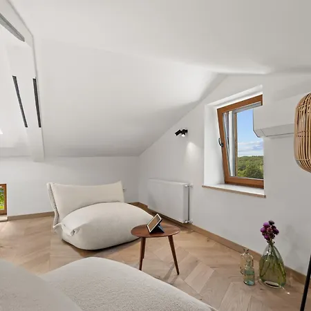 Villa Heureka-Luxury Istrian Villa- Heated Pool, Sauna & Nature Views *